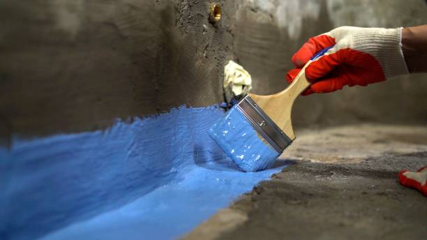 SJ Waterproofing Pros commercial waterproofing team near Harpersville, AL